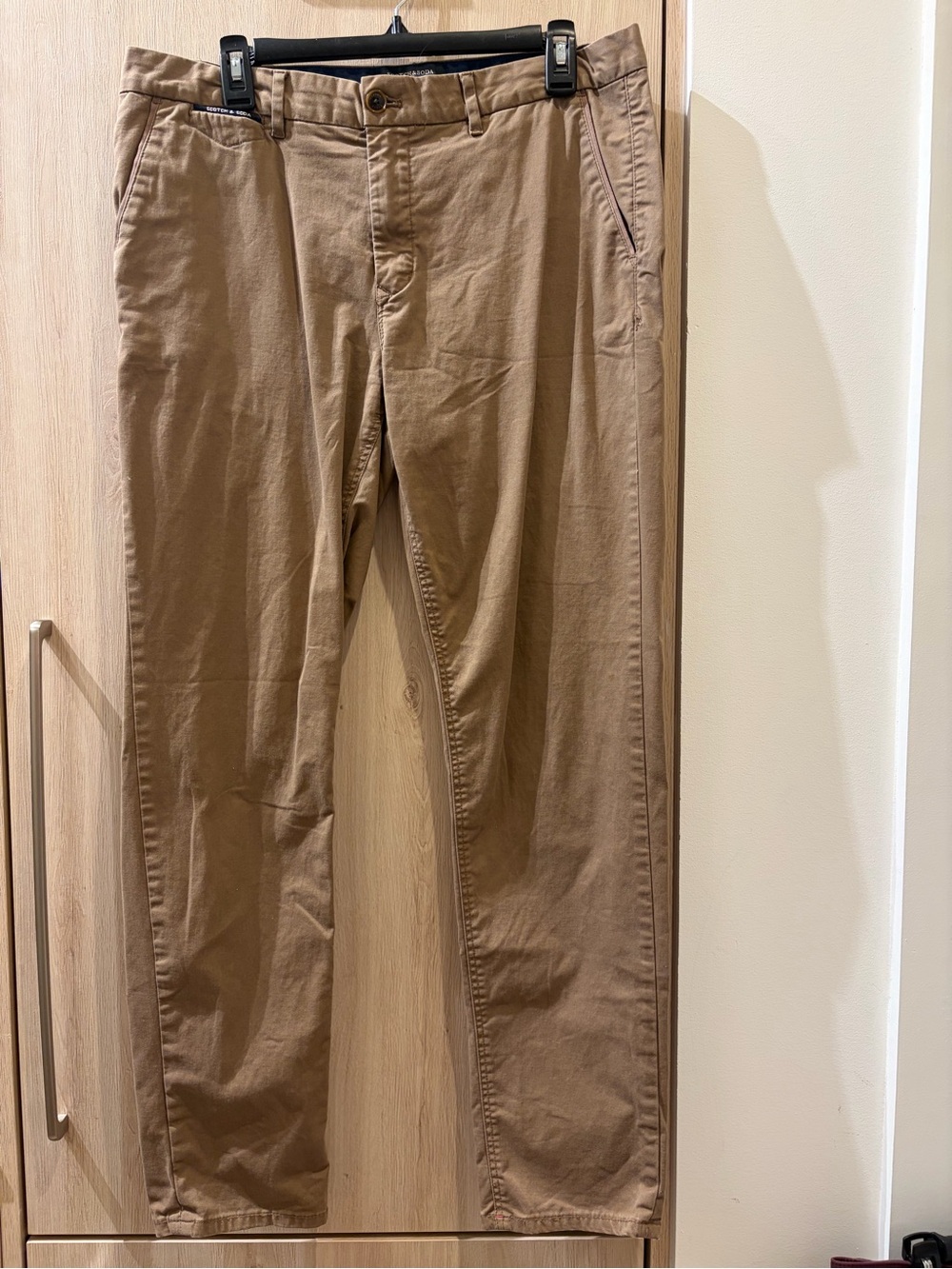 Scotch & Soda Tan Chino Pants 33x32